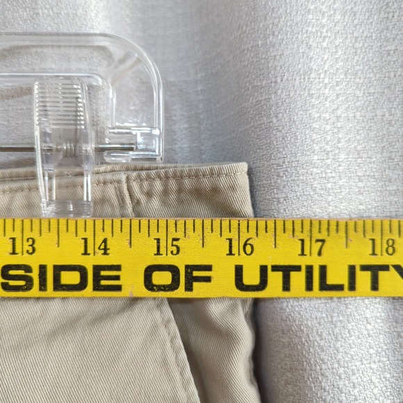 Oakley Shorts Mens 30 Tan Chino Flat Front - Picture 4 of 8